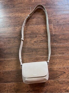 ✳️ Aspinal of London Ella Crossbody Bag - RARE Lizard Embossed Calf Leather